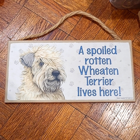 Other - Soft Coated Wheaten Terrier Sign